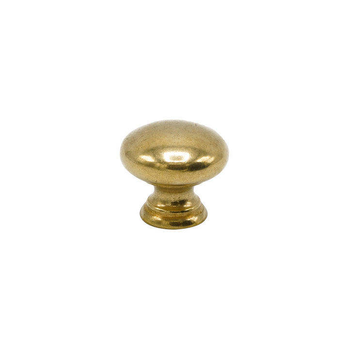 Knopp 411 i obehandlad mässing