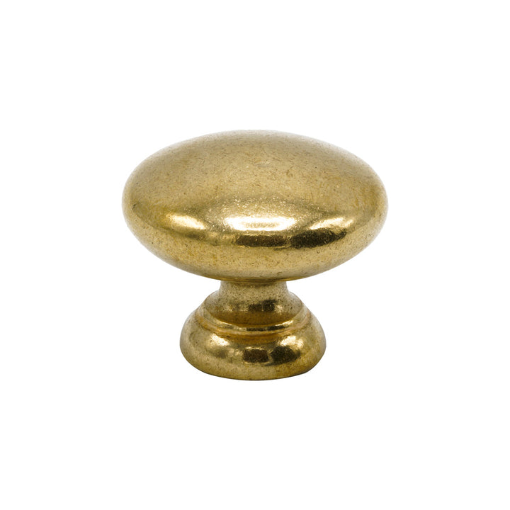 Knopp 411 i obehandlad mässing