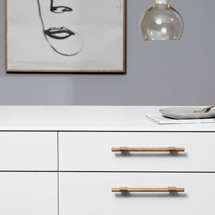 Handtag Lecco antik, mattsvart