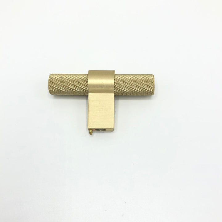 Knopp T Helix mässing- Lundell & Zetterberg