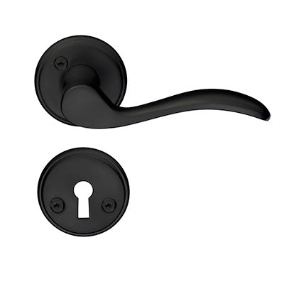 Dörrhandtag mattsvart B276BNS