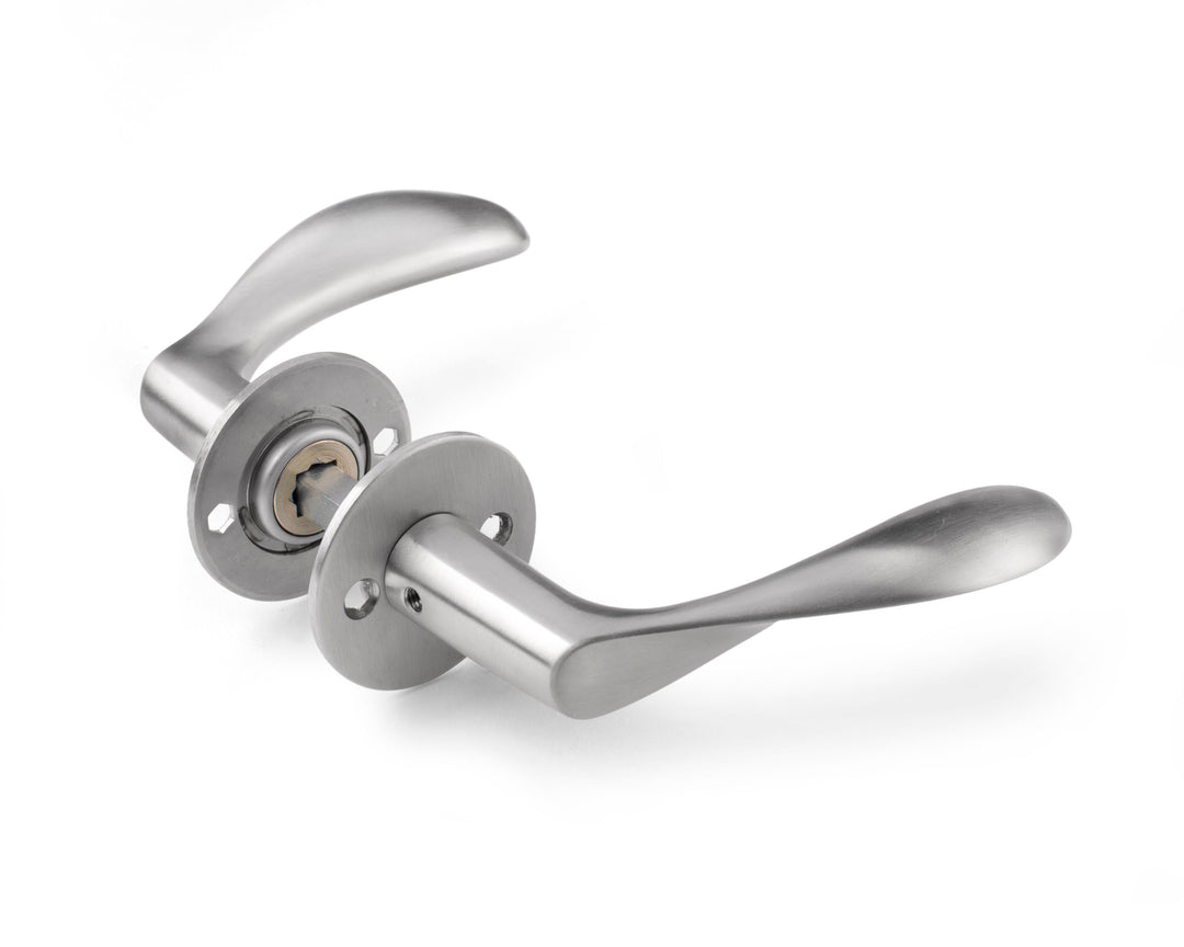 Innedörrhandtag AJ97 small, rostfri - Lundell & Zetterberg