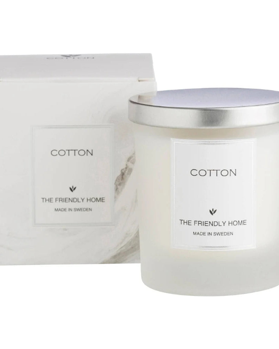 Doftljus, Cotton 165g - Lundell & Zetterberg