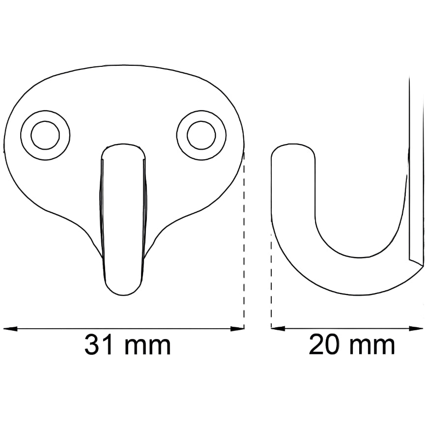Liten krok 163 förnicklad - Lundell & Zetterberg