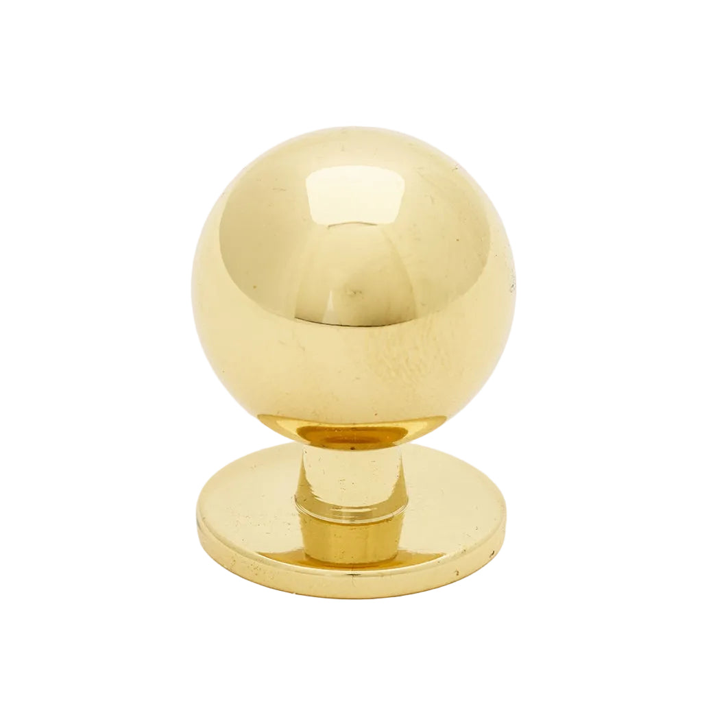 Knopp i polerad mässing - Lundell & Zetterberg