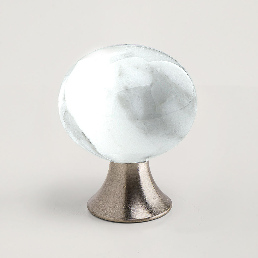 Knopp Bead Straight marmor grå