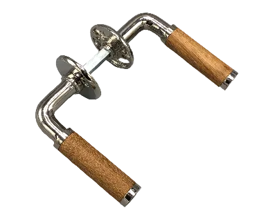 Innerdörrhandtag 383 med ek grepp